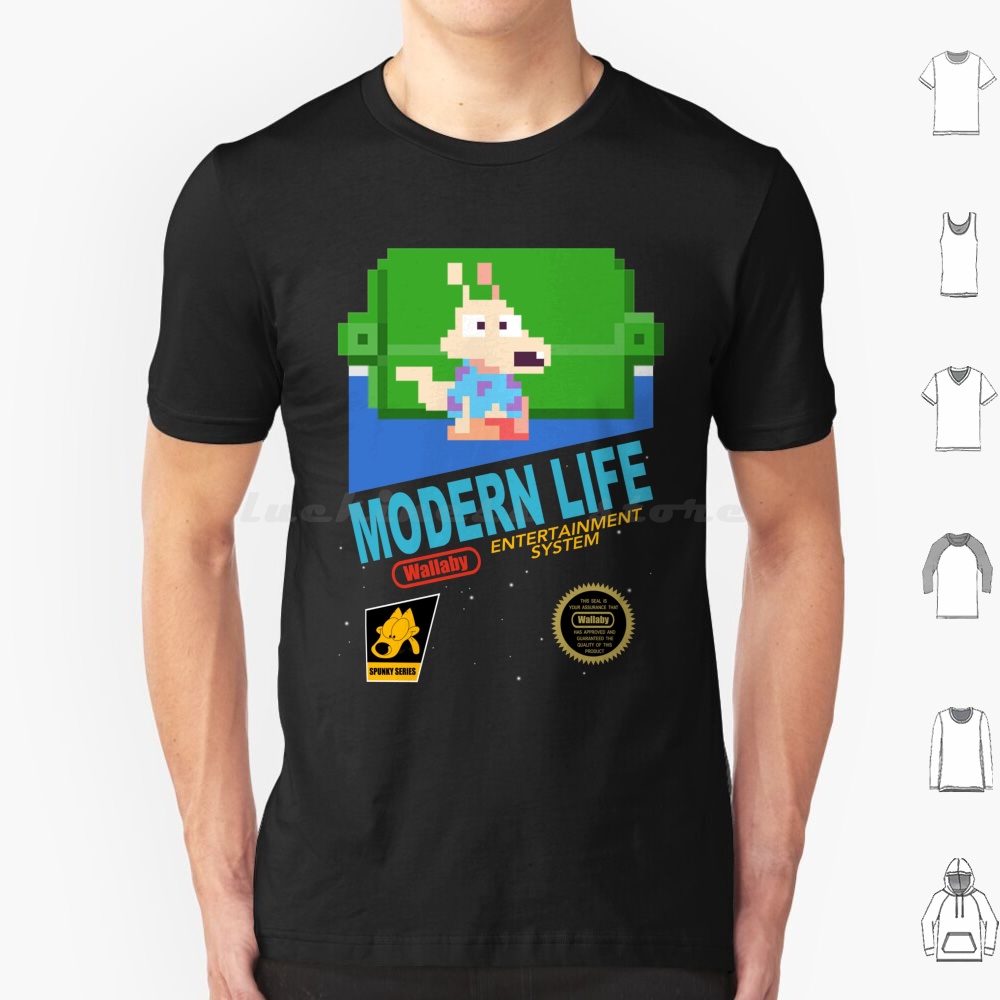 Retro Gaming Life - Modern Life T Shirt 6xl Cotton