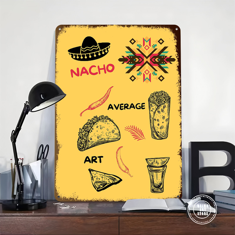 Mexican Food on Yellow Backgro - Background Retro Gaming 评论和价格