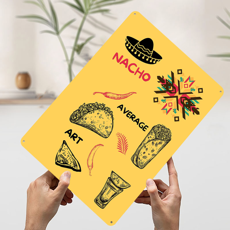 Mexican Food on Yellow Backgro - Background Retro Gaming 评论和价格