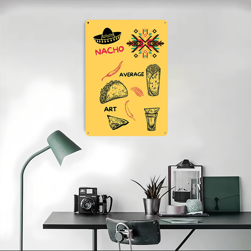 Mexican Food on Yellow Backgro - Background Retro Gaming 评论和价格