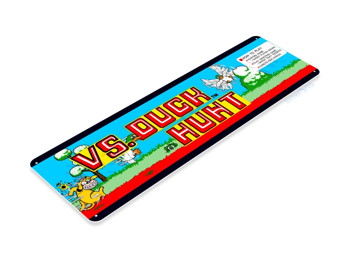 TIN SIGN Duck Hunt Arcade Marq - Retro Gaming Shops 评论和价格