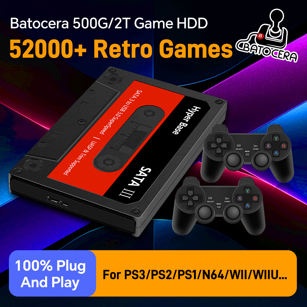 Batocera 500G Retro Game Hard  - Retro Gaming Emulator Pc 评论和价格