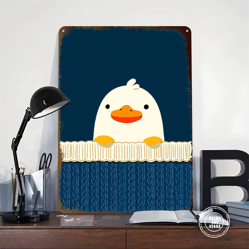 Cute Duck on a Blue Background - Background Retro Gaming 评论和价格