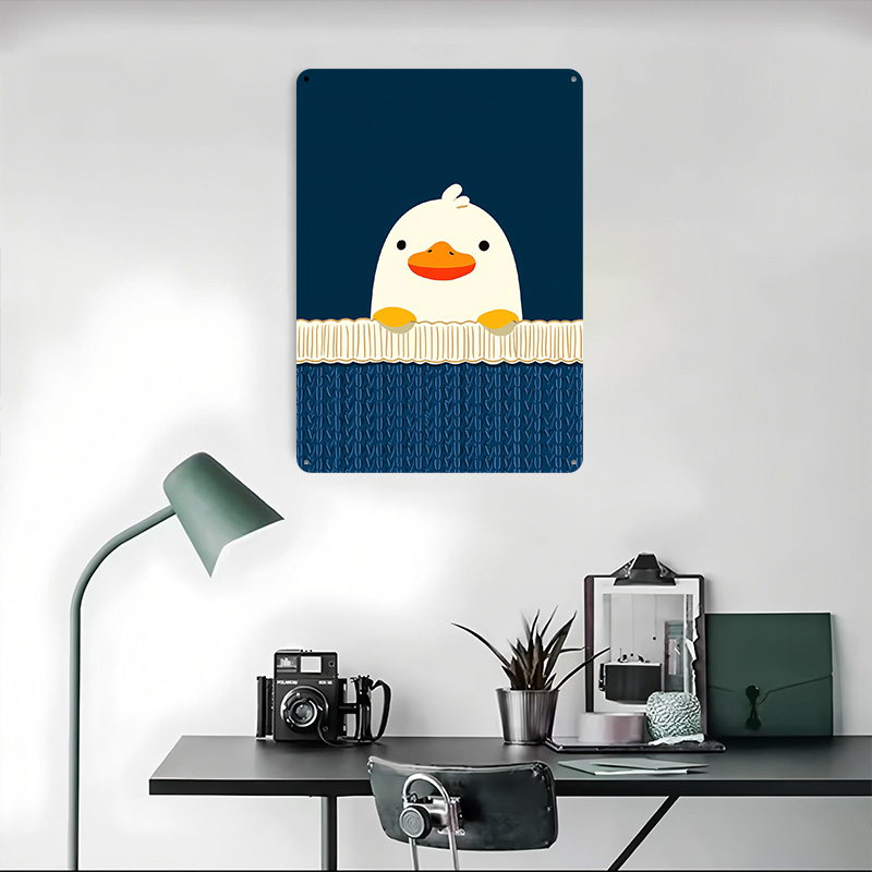 Cute Duck on a Blue Background - Background Retro Gaming 评论和价格