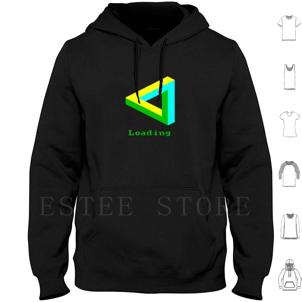 Impossible Hoodies Long Sleeve - Retro Gaming Zx Spectrum 评论和价格