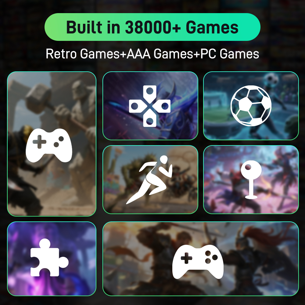 Playnite&Retrobat 500GB Game H - Retro Gaming Emulator Pc 评论和价格
