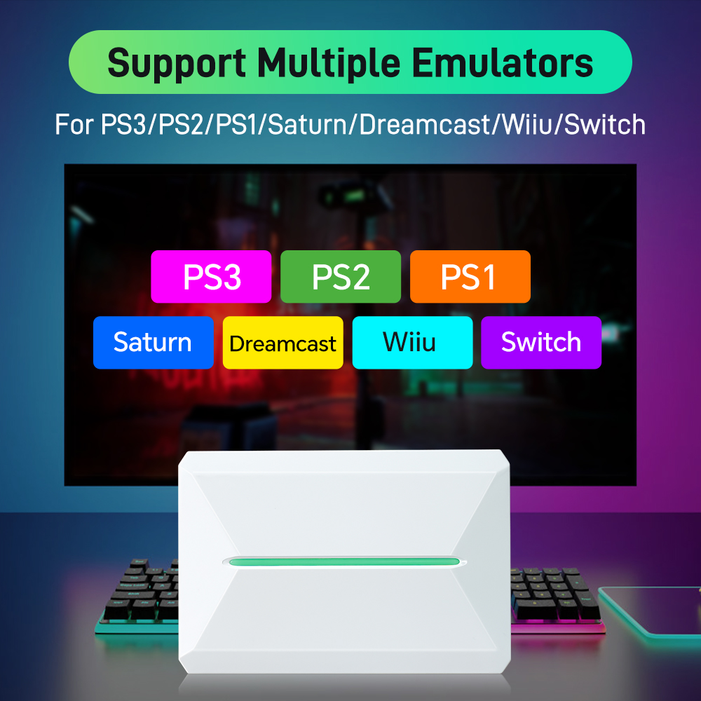 Playnite&Retrobat 500GB Game H - Retro Gaming Emulator Pc 评论和价格