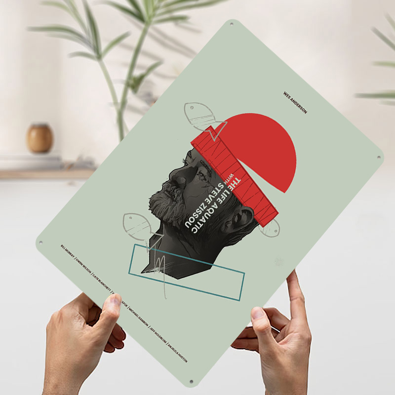 The Life Aquatic Printed Poste - Retro Gaming Life 评论和价格