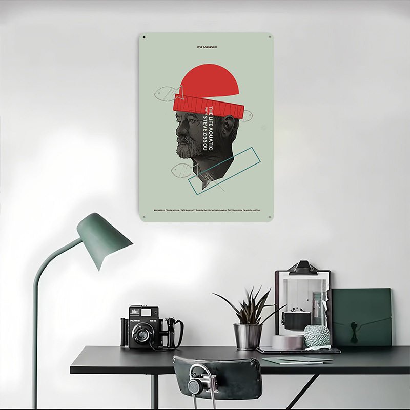 The Life Aquatic Printed Poste - Retro Gaming Life 评论和价格