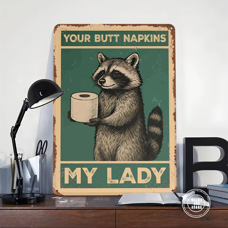 Raccoon With Toilet Paper Funn - Retro Gaming Wallpaper 评论和价格