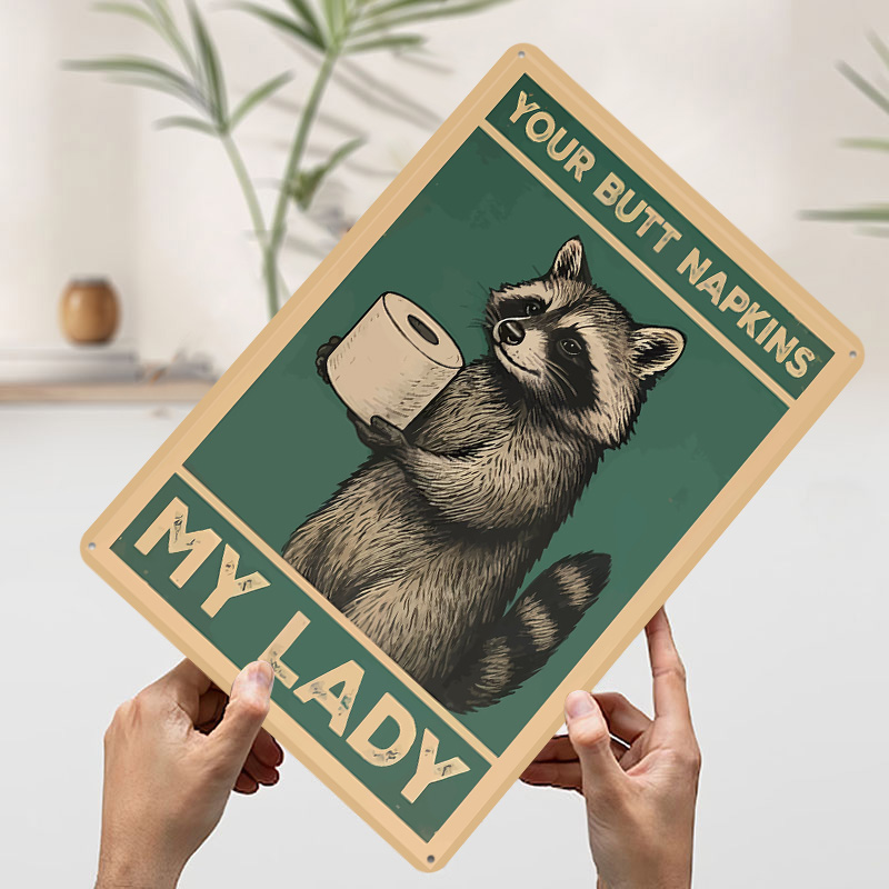 Raccoon With Toilet Paper Funn - Retro Gaming Wallpaper 评论和价格