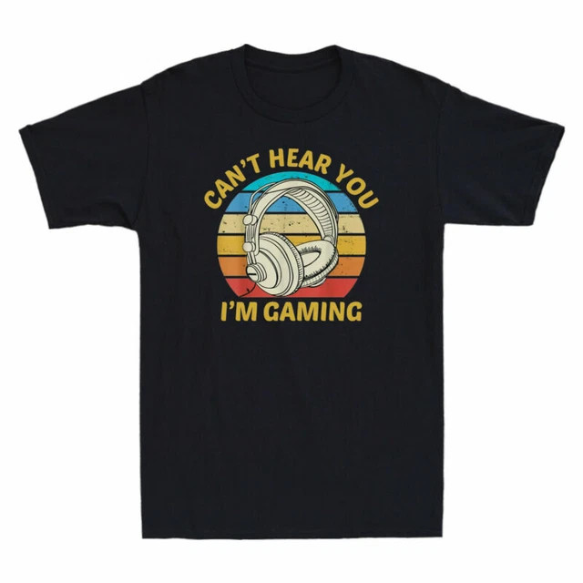 I'm Gaming Cotton Funny Retro  - Retro Gaming T Shirt 评论和价格