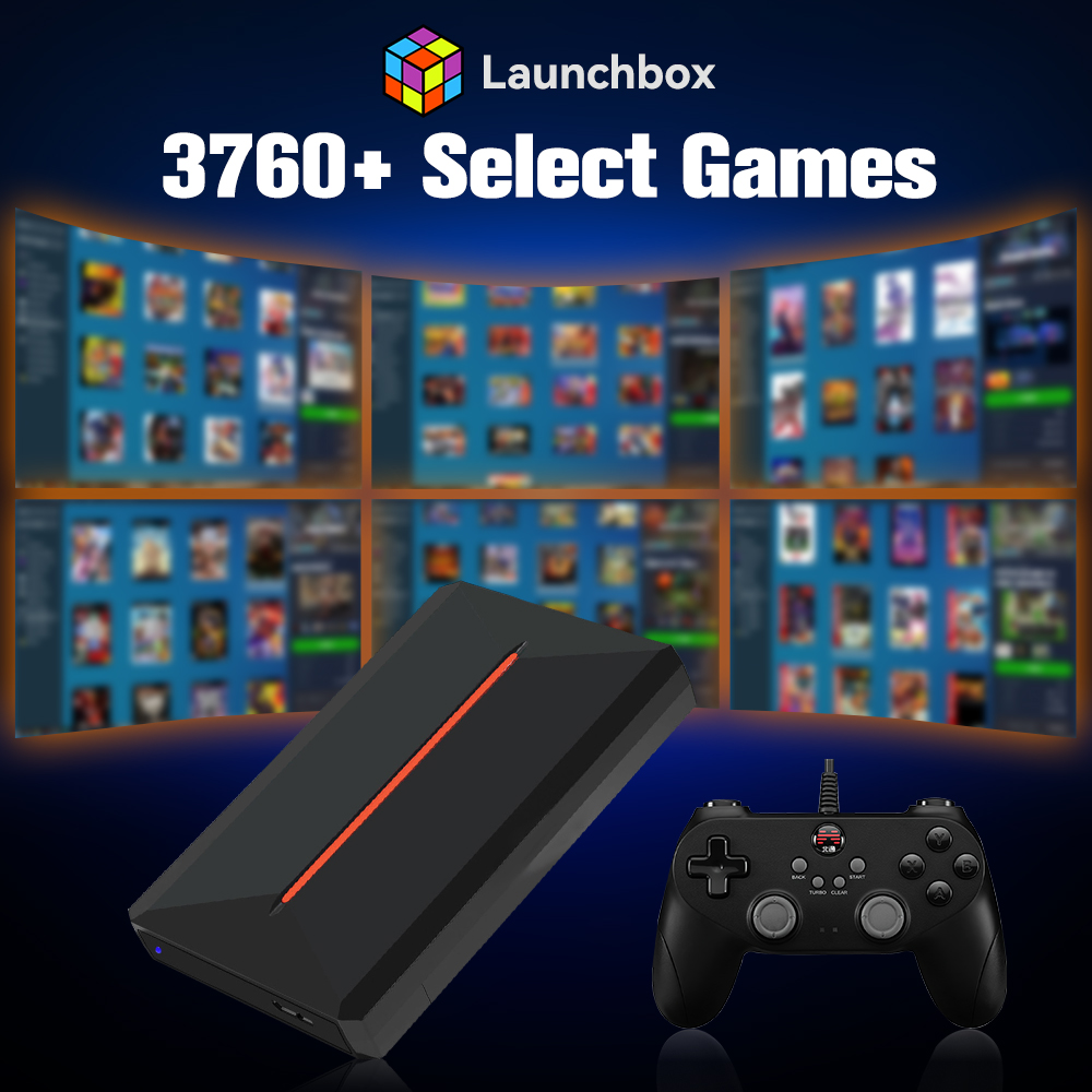 Launchbox OS Retro Gaming HDD  - Retro Gaming Emulator Pc 评论和价格