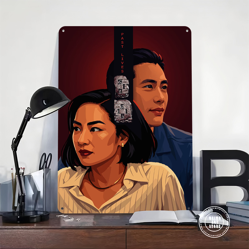 Past Lives Movie Poster Custom - Retro Gaming Life 评论和价格