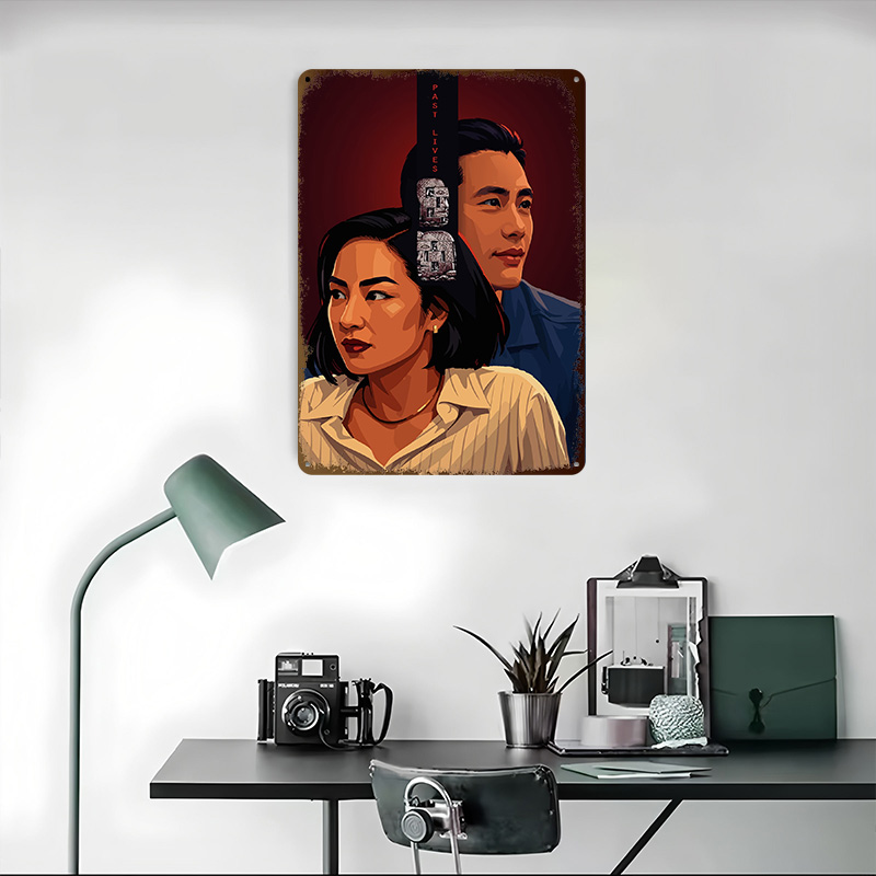 Past Lives Movie Poster Custom - Retro Gaming Life 评论和价格