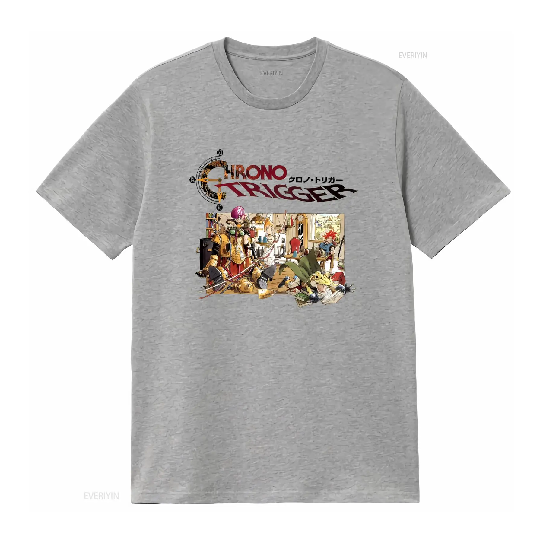 Chrono Trigger Video Game Logo - Retro Gaming T Shirt 评论和价格