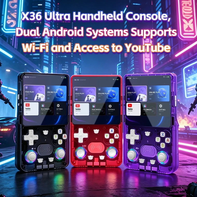 X36Ultra Retro Handheld Consol - Retro Gaming Youtubers 评论和价格