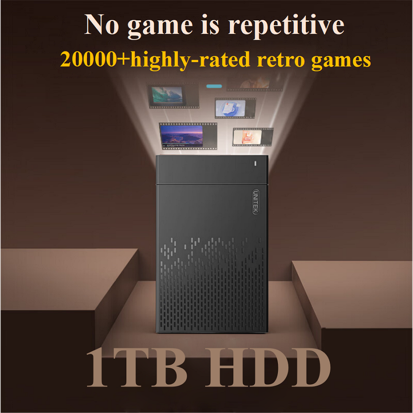 1TB Retro Gaming HDD 20000+ Re - Retro Gaming Usb 评论和价格