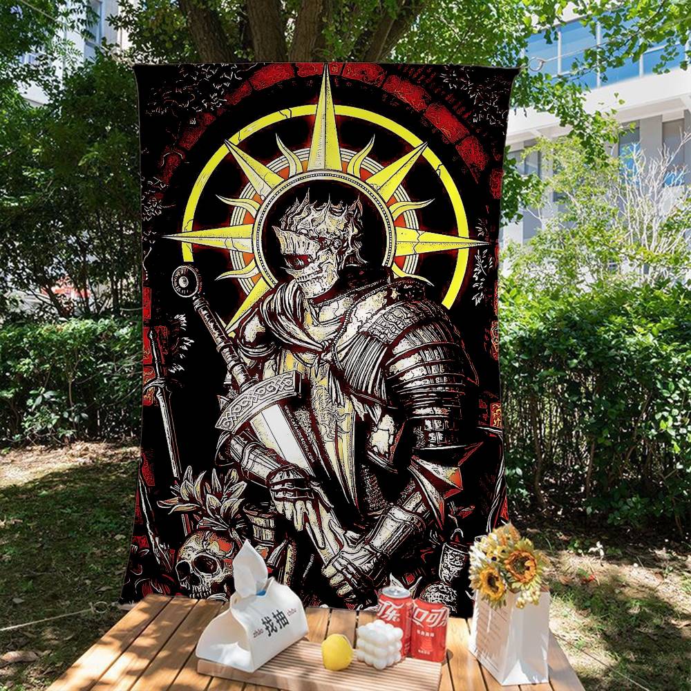 1pc DARK SOULS GAME Retro Flag - Retro Gaming Banner 评论和价格