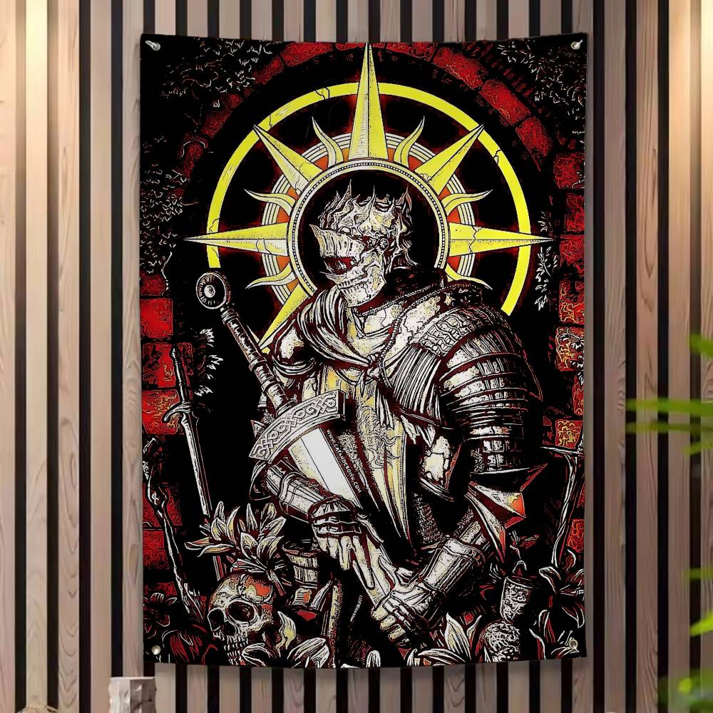 1pc DARK SOULS GAME Retro Flag - Retro Gaming Banner 评论和价格