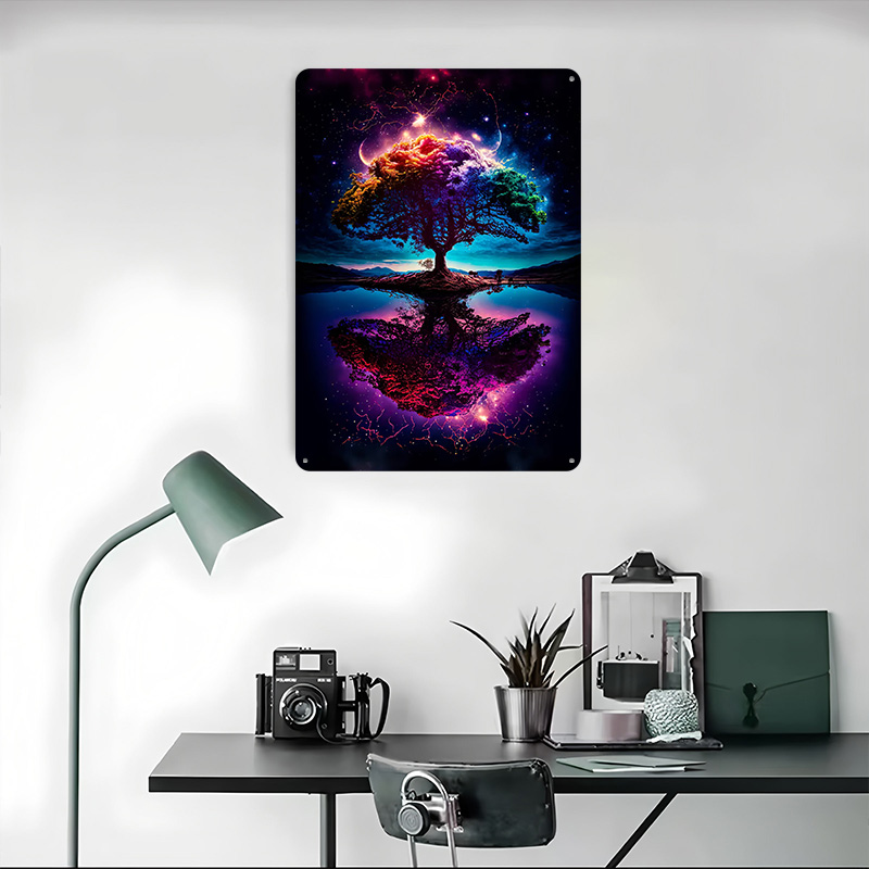 Cosmic Tree of Life Poster Cus - Retro Gaming Life 评论和价格