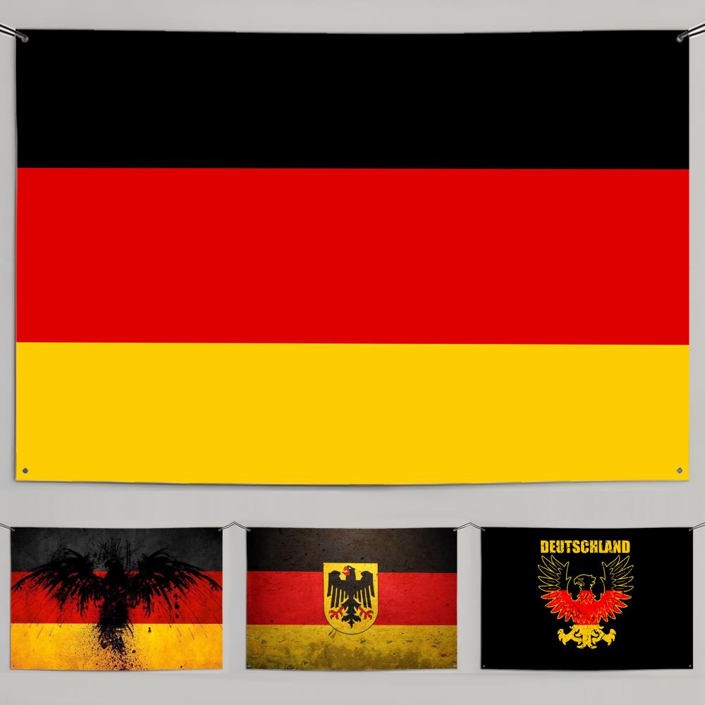 1PC Famous Germany Flags Retro - Retro Gaming Banner 评论和价格