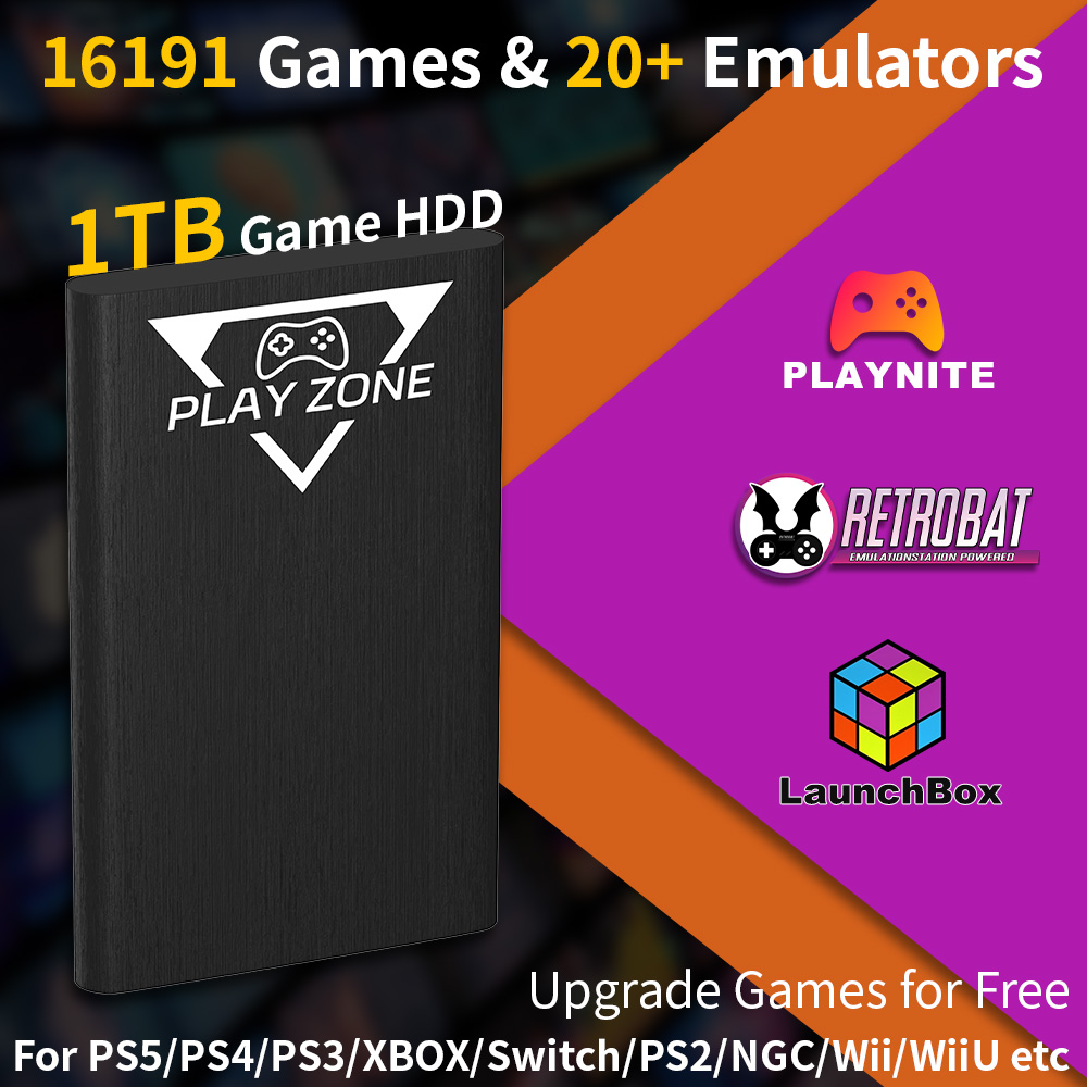 Play Zone 1TB Portable Gaming  - Retro Gaming Emulator Pc 评论和价格