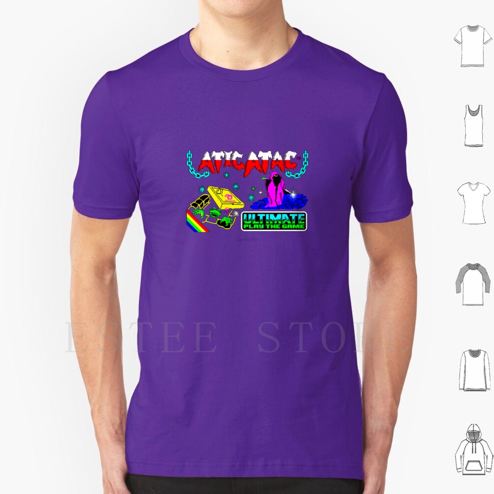 Atic Atac Retro Game Design T  - Retro Gaming Zx Spectrum 评论和价格