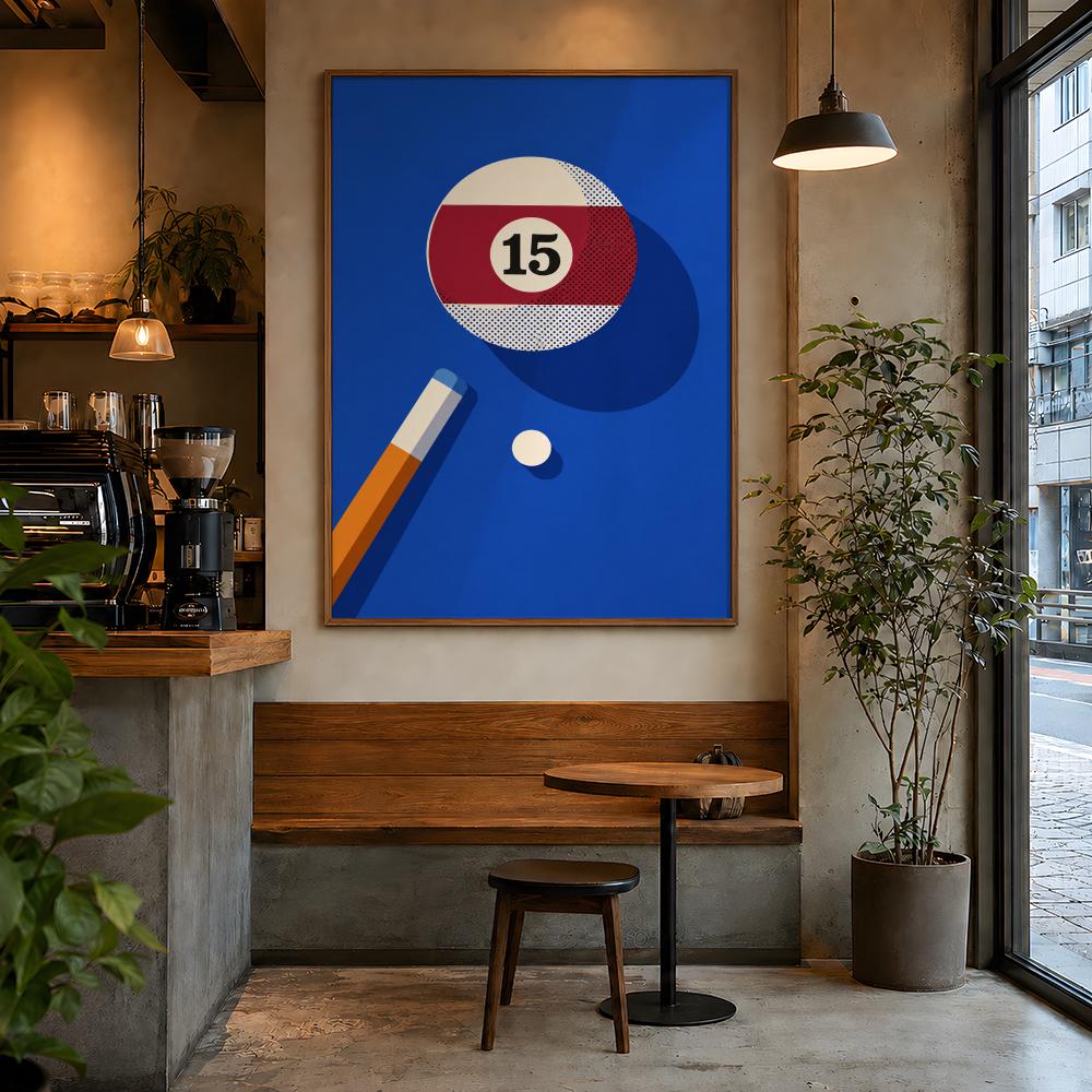 Retro Billiard Balls Pop Art G - Retro Gaming Life 评论和价格