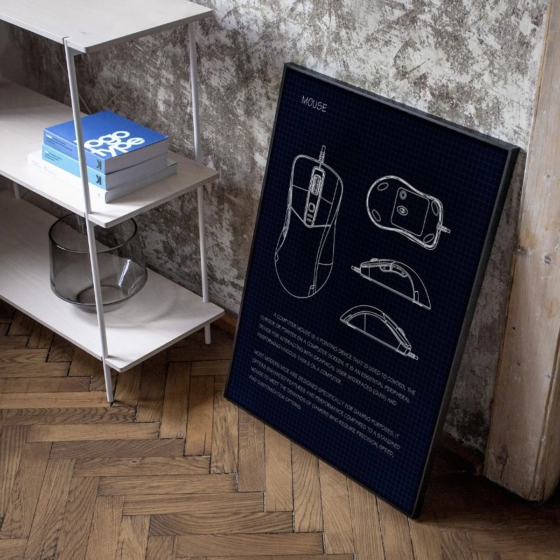 Geek Blueprint Painting Canvas - Retro Gaming Life 评论和价格