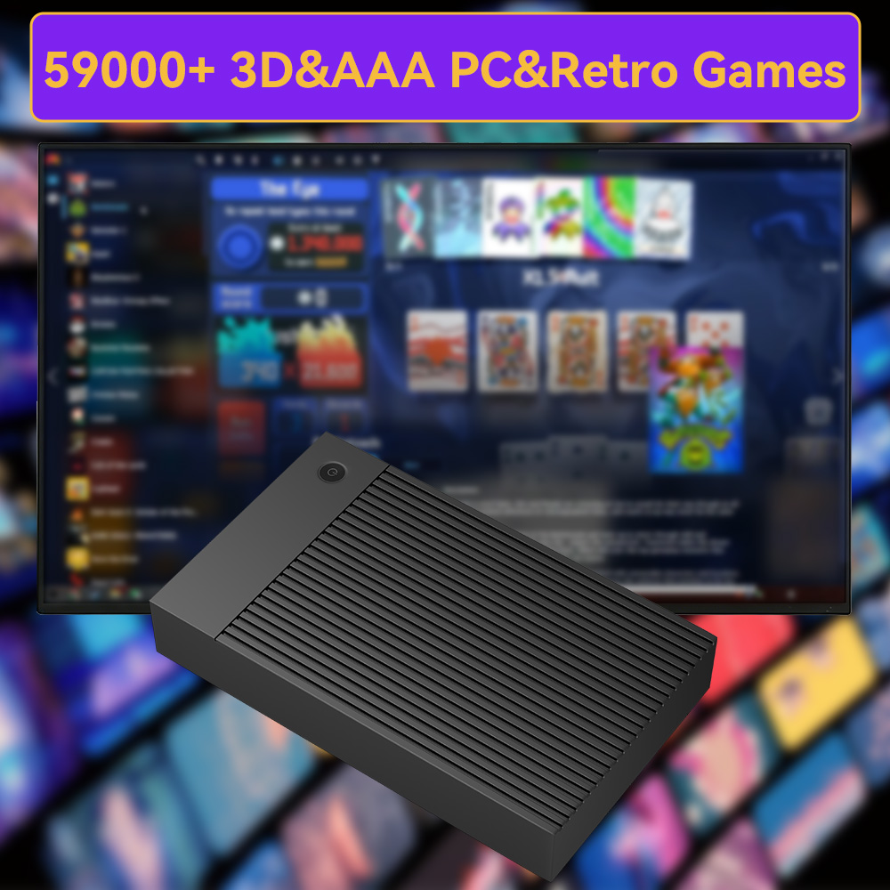 Portable 4TB Gaming HDD with 5 - Retro Gaming Emulator Pc 评论和价格