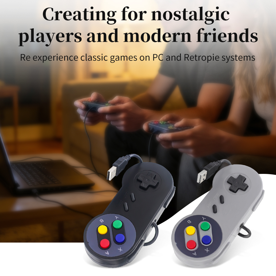 USB Gamepad Gaming Joystick Re - Retro Gaming Usb 评论和价格
