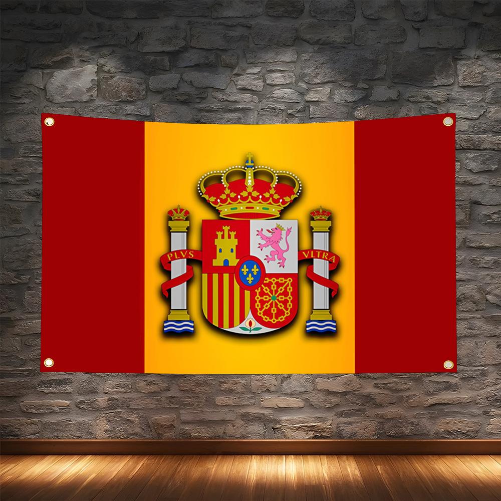 1PC Famous Spain Flags Retro F - Retro Gaming Banner 评论和价格