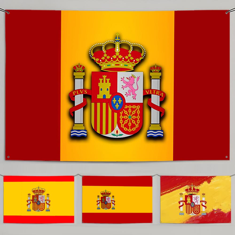 1PC Famous Spain Flags Retro F - Retro Gaming Banner 评论和价格
