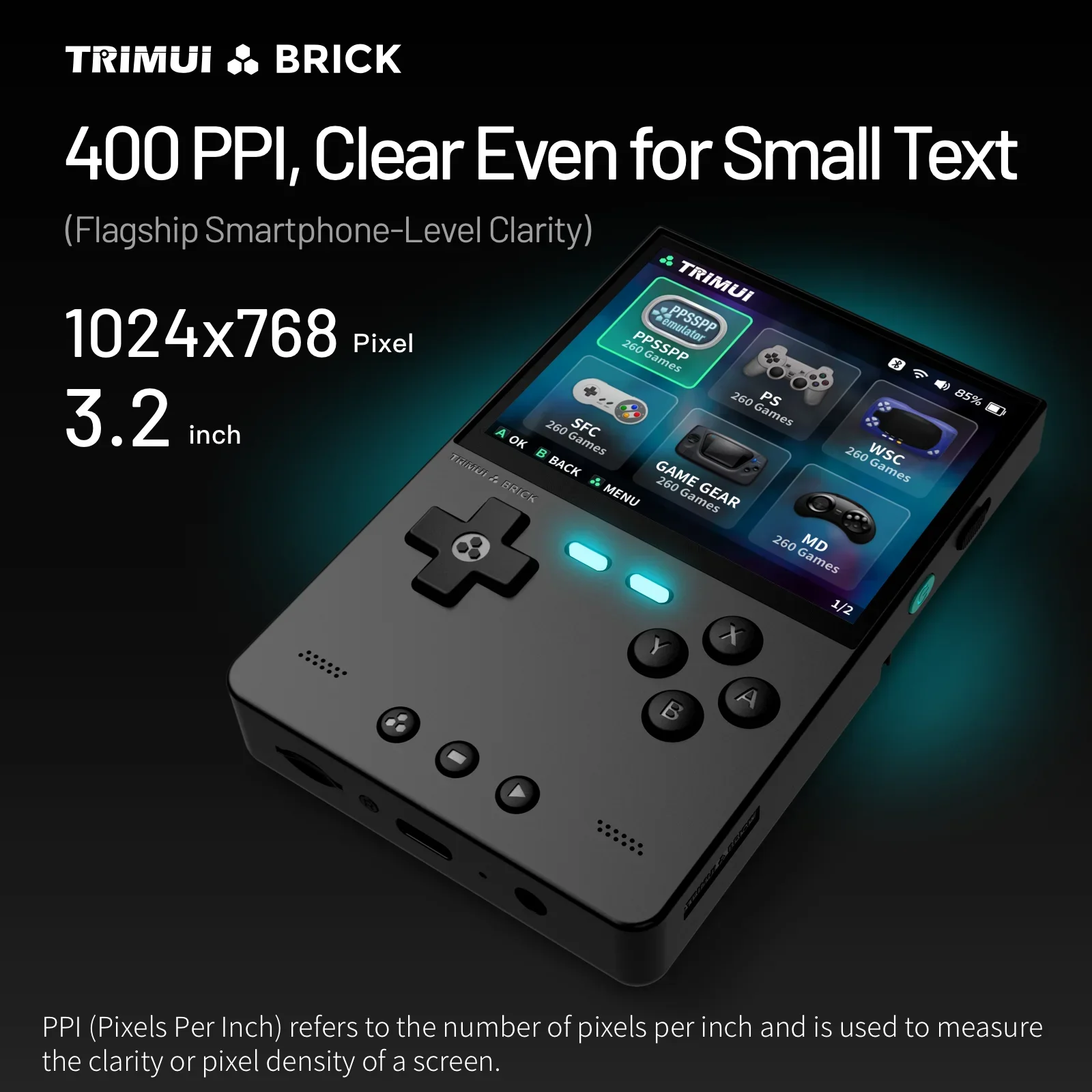 TRIMUI BRICK Handheld Game Con - Retro Gaming Usb 评论和价格