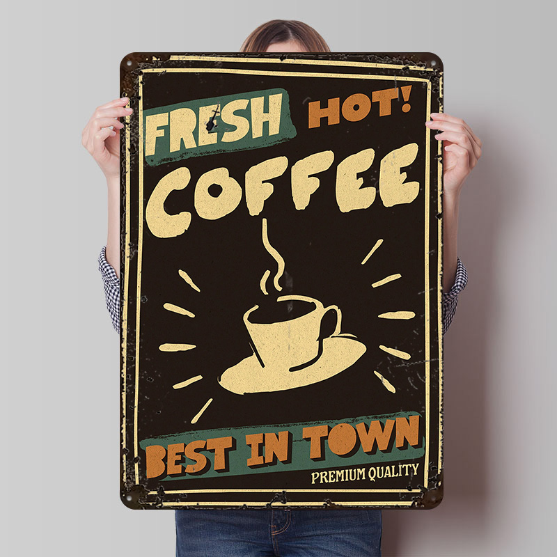 Coffee Shop Vintag Poster Cust - Retro Gaming Shops 评论和价格
