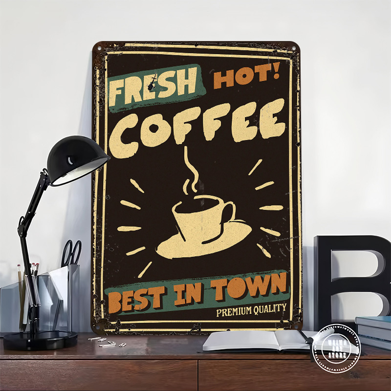 Coffee Shop Vintag Poster Cust - Retro Gaming Shops 评论和价格