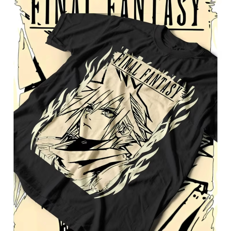 Final Fantasy VII Rebirth FF7  - Retro Gaming T Shirt 评论和价格