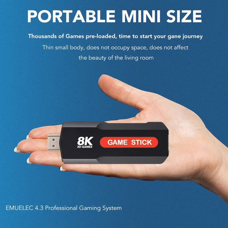 X2 Game Stick HD 4K 8K 3D Cons - Retro Gaming Usb 评论和价格