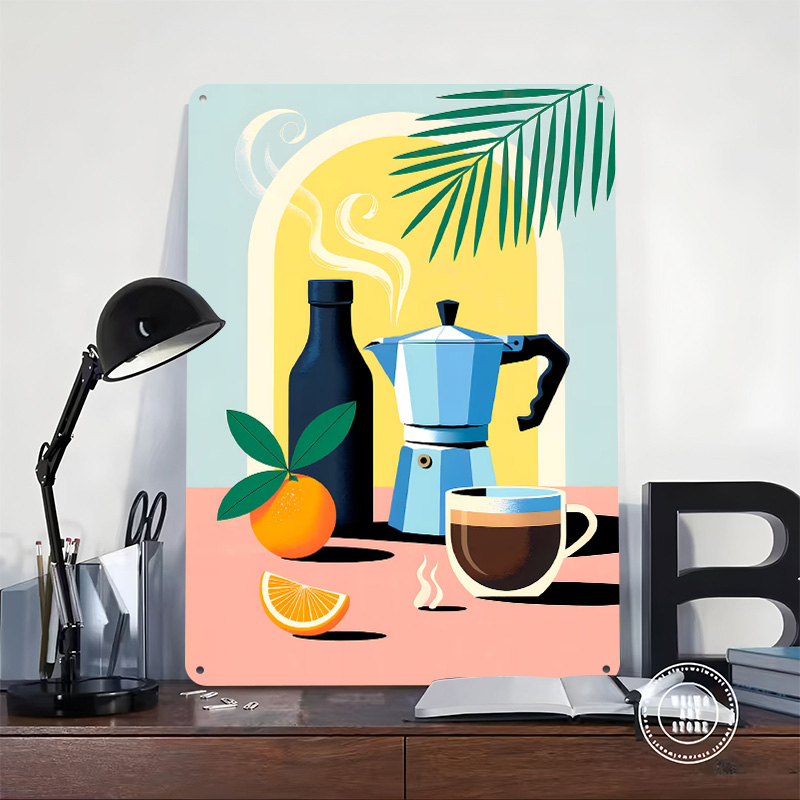 Coffee Still Life With Orange  - Retro Gaming Life 评论和价格