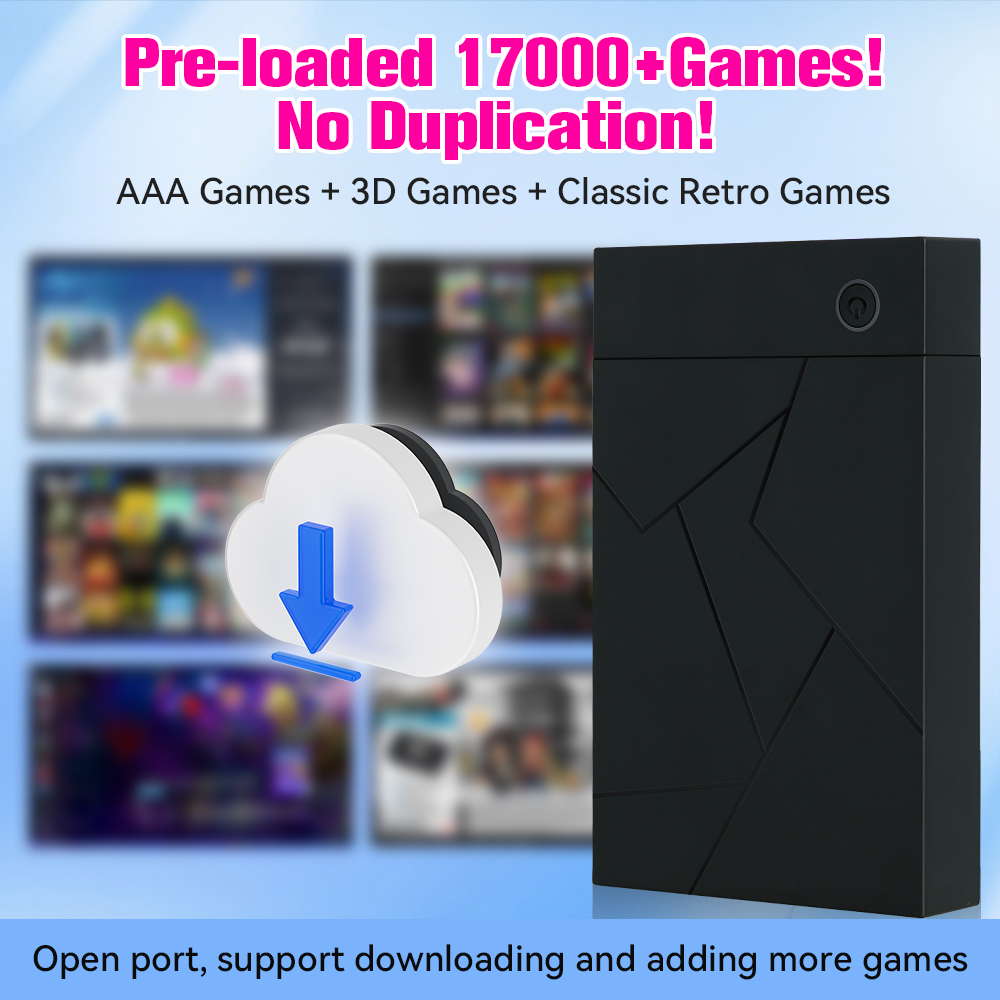 3TB Gaming HDD Retro Emulation - Retro Gaming Emulator Pc 评论和价格