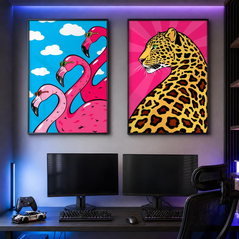 Colorful Retro Pop Art Tropica - Retro Gaming Life 评论和价格