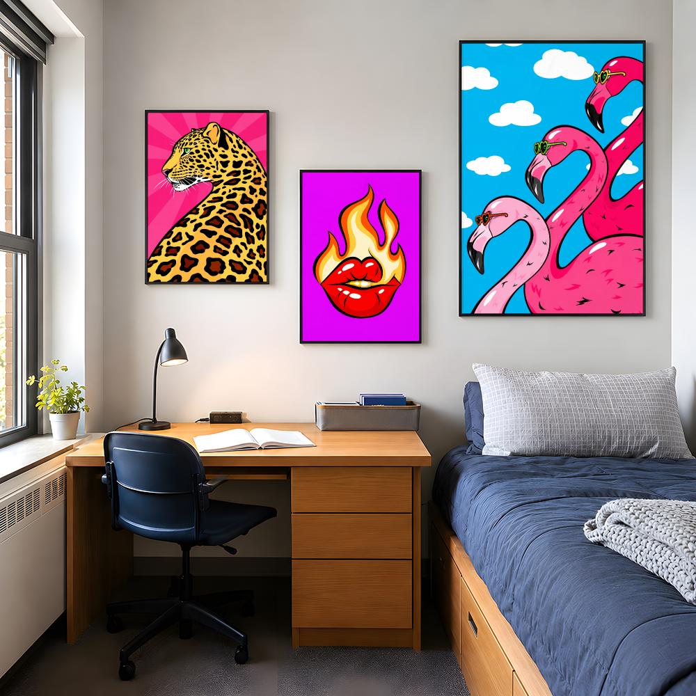 Colorful Retro Pop Art Tropica - Retro Gaming Life 评论和价格